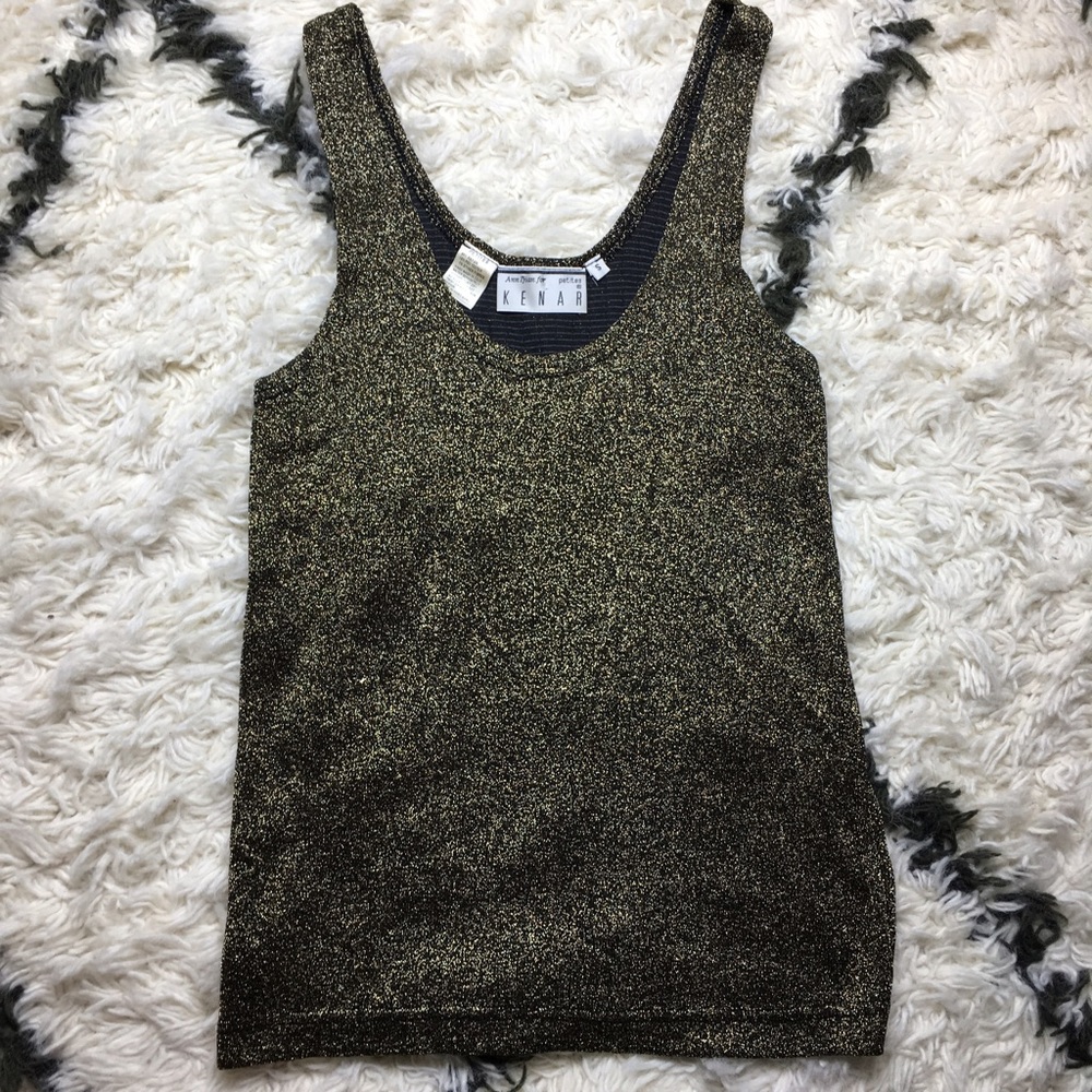 Vintage Kenar Gold & Black Tank & Skirt Set🔥