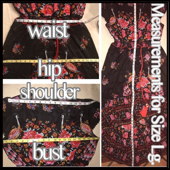 Hi-Lo Print Dress - Picture 8 of 8