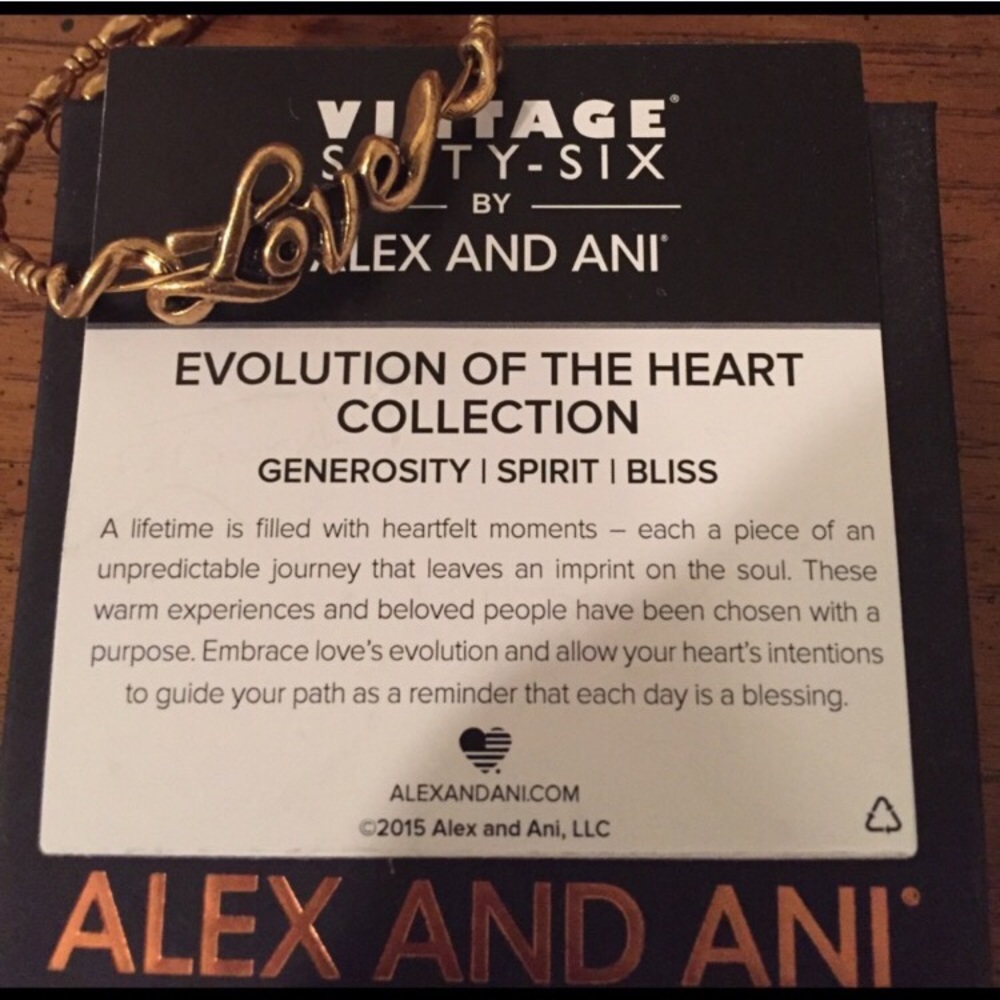 Alex & Ani LOVE wrap