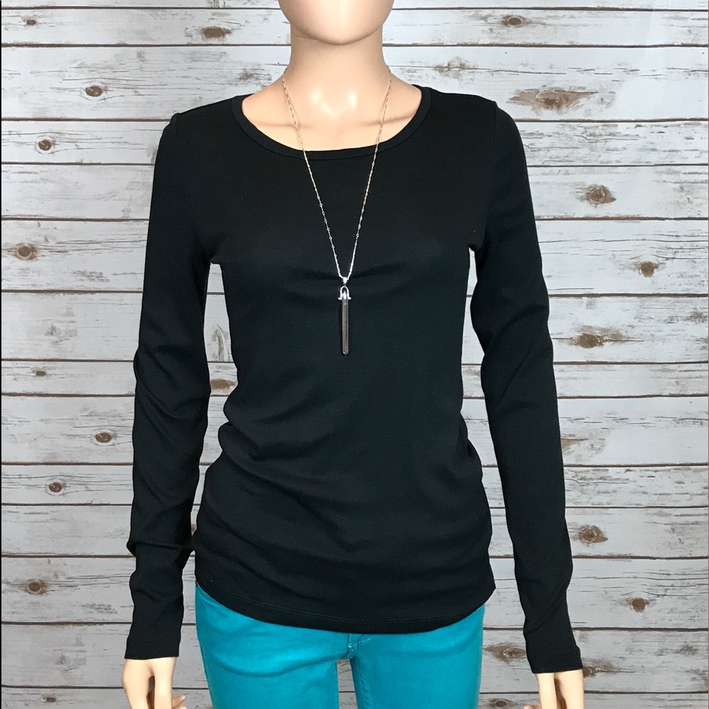 Black Long Sleeve J.Crew Shirt