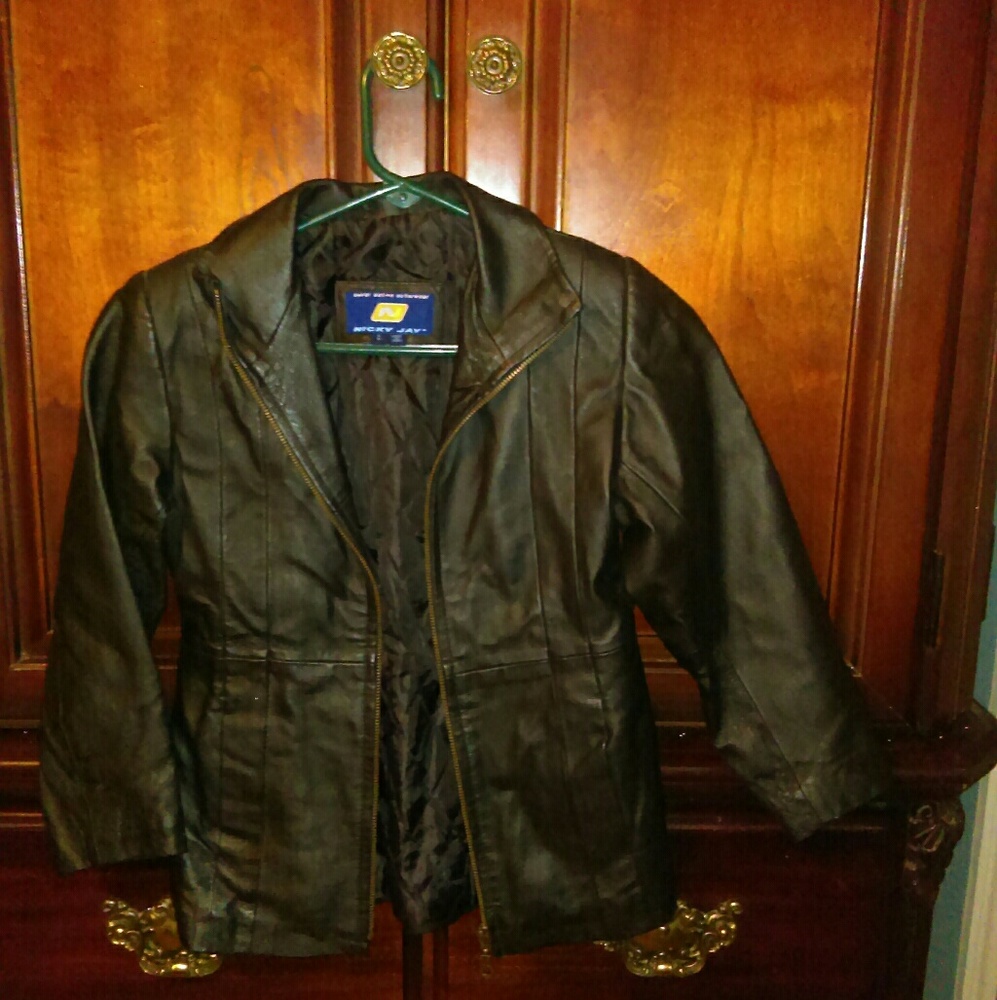 Leather jacket