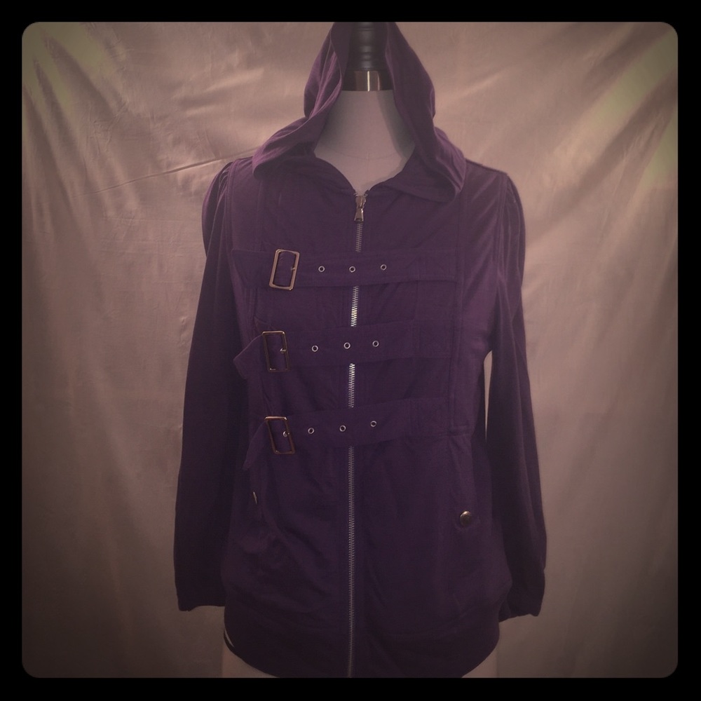 🌈 Marc by Marc Jacobs, Purple Hoodie, Sz. M