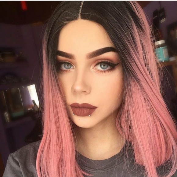 Ombre Pink LaceFront Wig