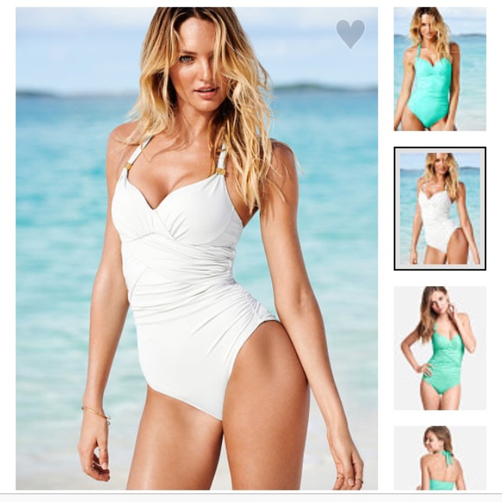 Victoria's Secret White One Piece Swimsuit