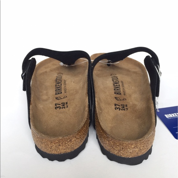 LAST ONE‼️ Birkenstock Gizeh Thong Sandals Blk -37 - Picture 2 of 7