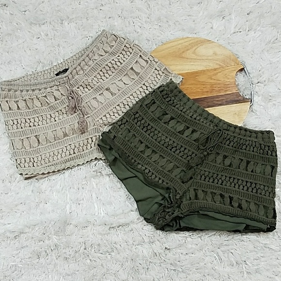rule 21 Pants - Rule 21-Lace Shorts-Summer-2 for the price of one!