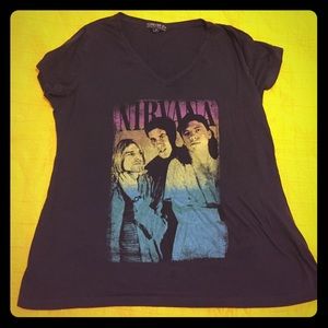 Nirvana V-neck T-shirt