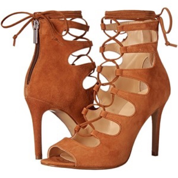Suede Leather Lace Up Gladiator Shootie Sandal - Picture 6 of 7
