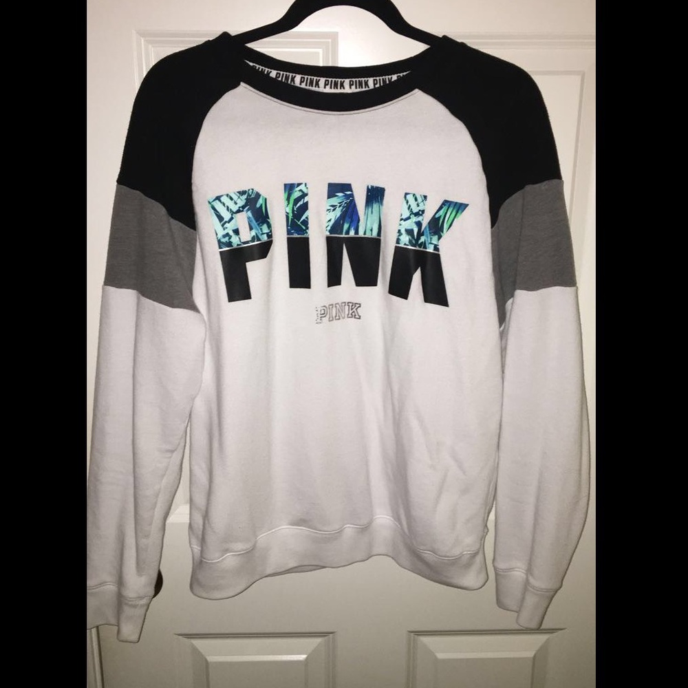 PINK crew neck sweater