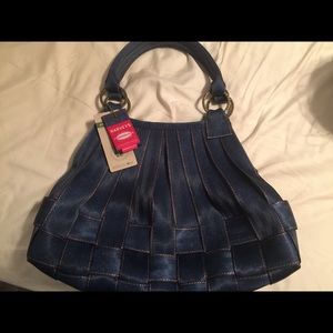 Harveys Seatbelt bag large Stella hobo blue jean