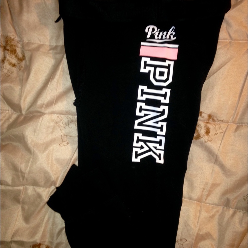 Pink gym pant