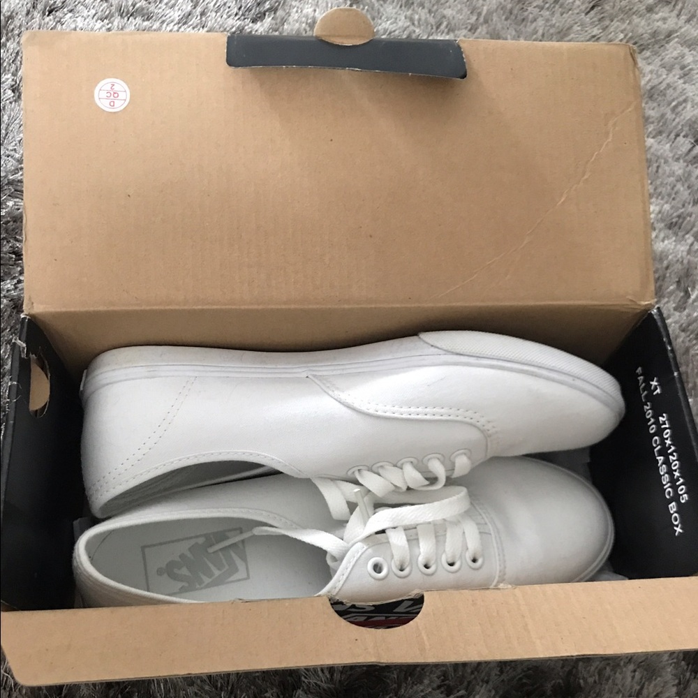 White Vans (Never Worn)