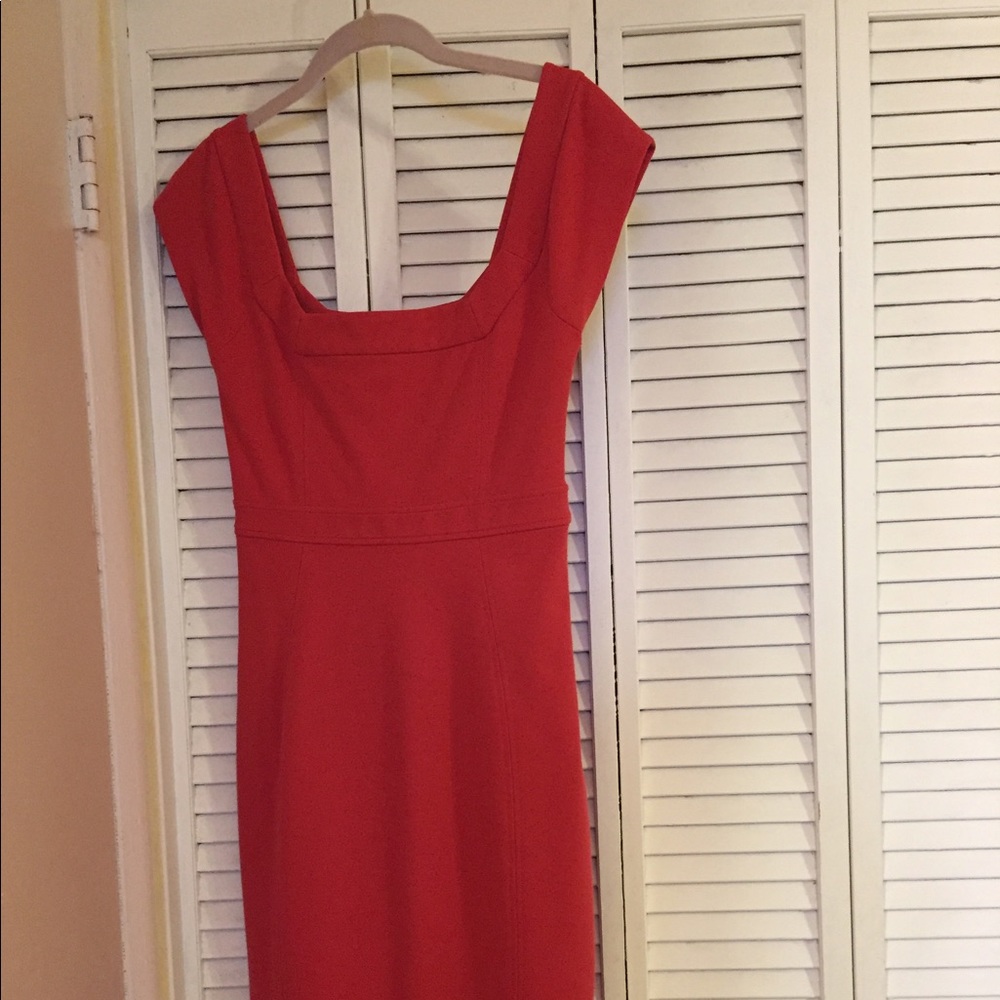 EUC Burnt Orange DVF Dress Size 4