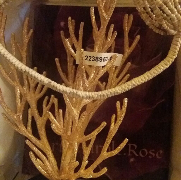 2238950-1. Beige Seed Bead Multi Strand Nklc - Picture 4 of 4