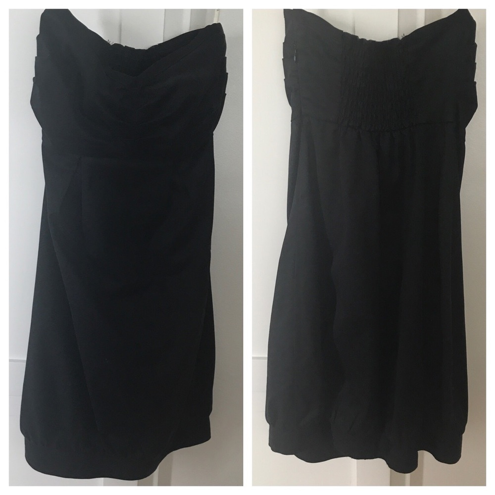 Ya-ya Black, strapless bubble dress