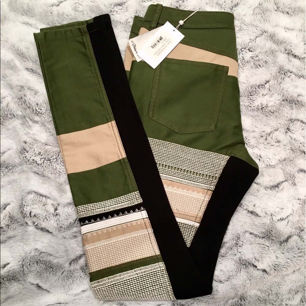 NWT Phillip Lim Skinny Jean with Ponte Insert