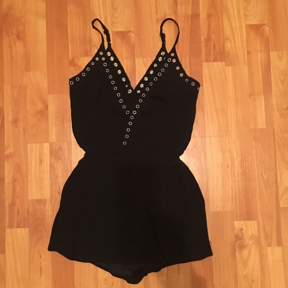 Lulu's Black Romper
