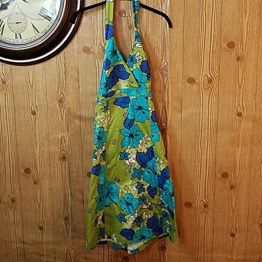♀Ombre Halter Dress♀