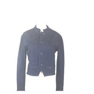 Tommy Hilfiger denim jacket sz M collarless