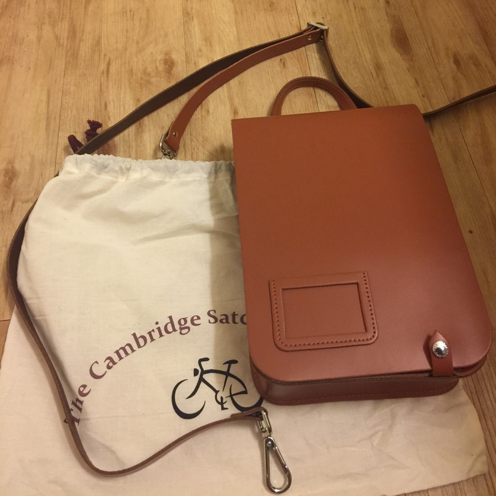 The Cambridge satchel company map bag new