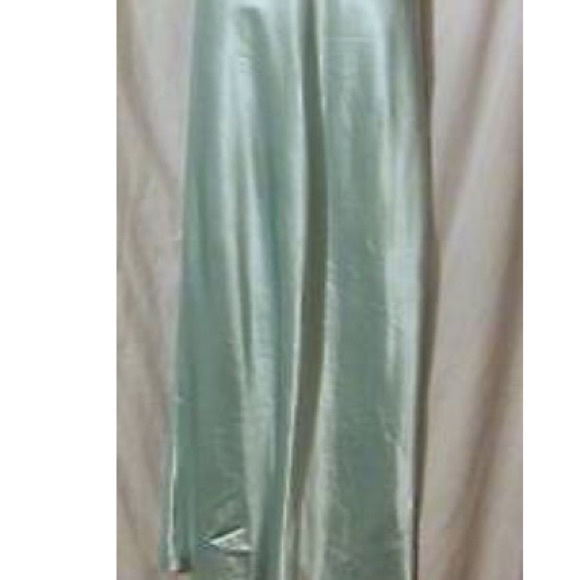 NWT Womens 6 Betsy & Adam Seafoam Long Satin - Picture 4 of 4