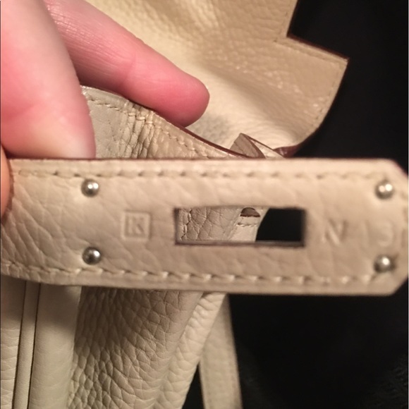 Hermes Trench Kelly 28cm of togo leather - Picture 2 of 3