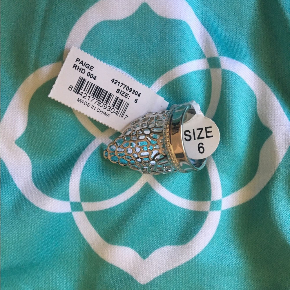 Kendra Scott Paige Ring Silver