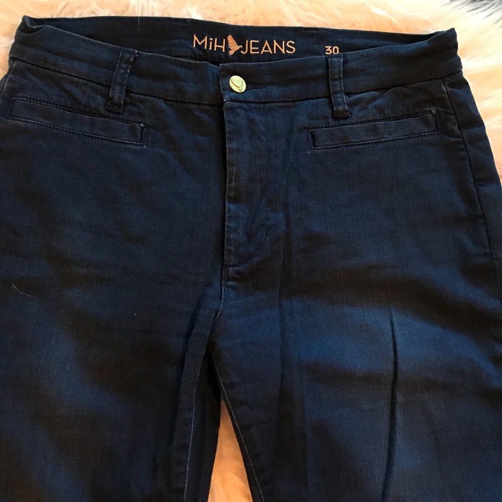 MiH jeans high waist flare blue jeans