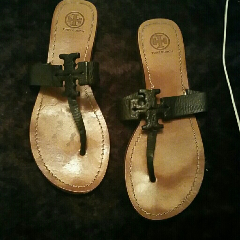 Tory Burch black sandals
