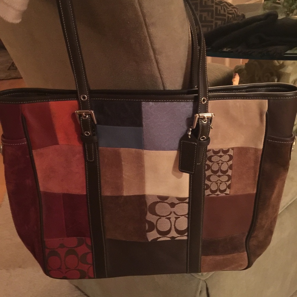 Coach Patchwork Handbag - image 1