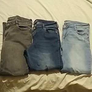 Lot Of 3, Old Navy Jeans, Size 14-$12!
