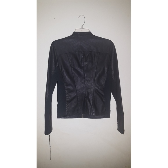 AVANKA FAUX MOTO JACKET - Picture 2 of 4