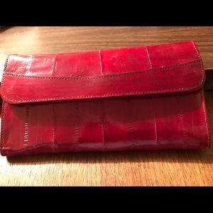 Women's Eel Skin Wallet