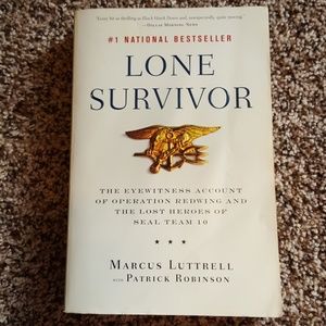 !SOLD! Lone survivor paperback