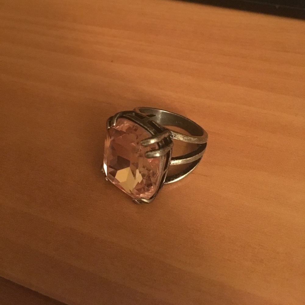 Chloe + Isabel Cushion cut cocktail ring