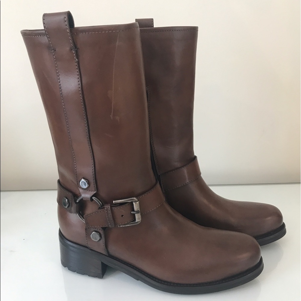 E'Clat Midcalf Moto Boot