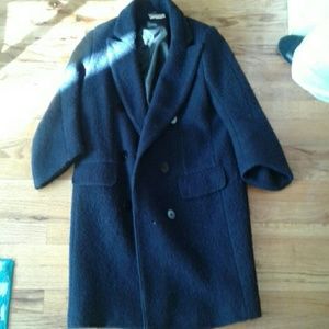 HM navy blue peacoat