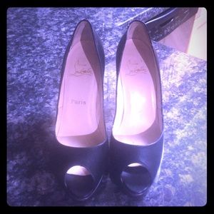 Christian Louboutin Peep shoes