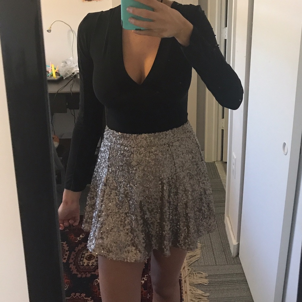 Sequin Skater Girl Skirt