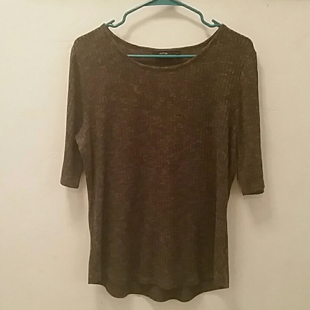 XL Apt. 9 Olive Green Top