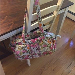 Vera Bradley diaper bag.