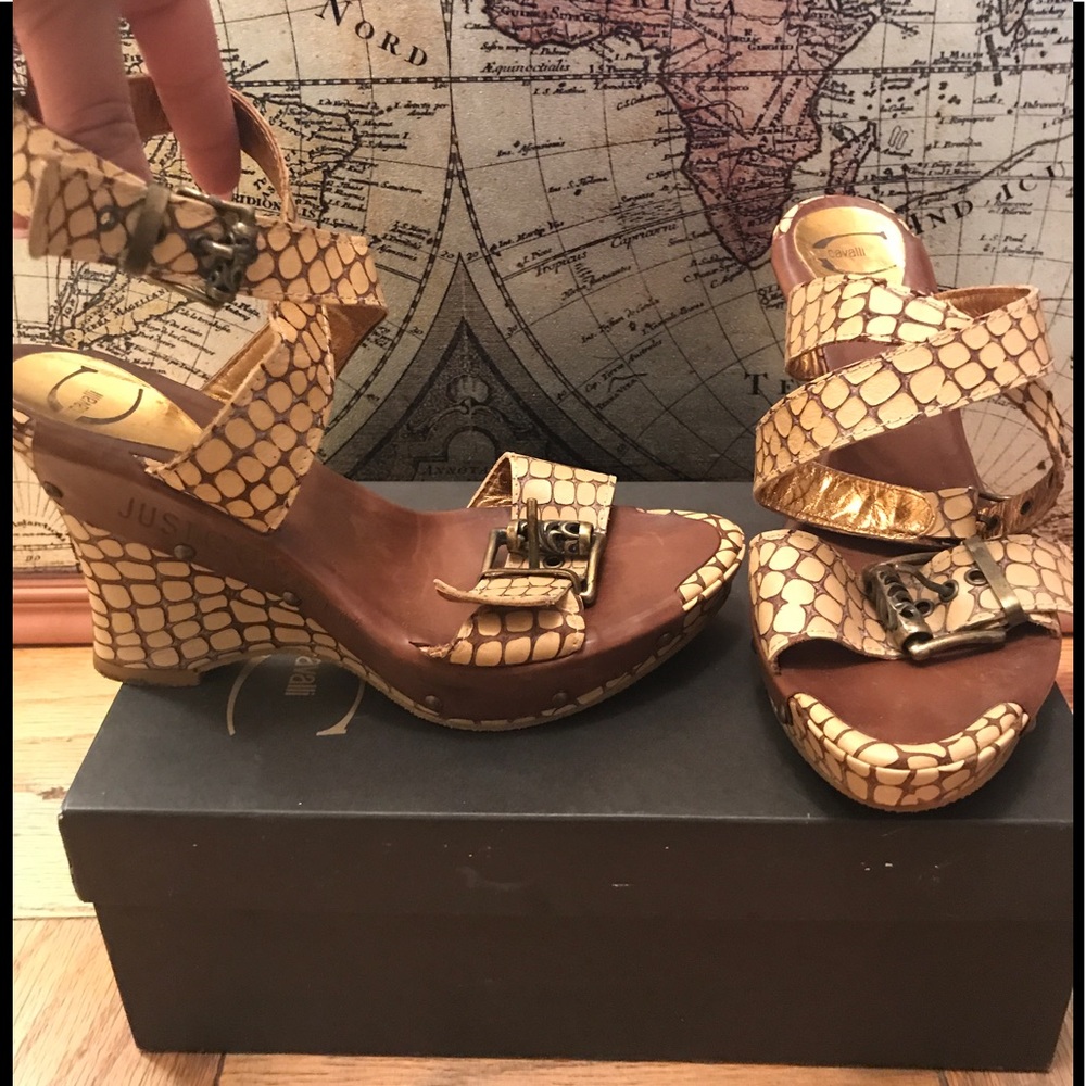Just cavalli poda sandals
