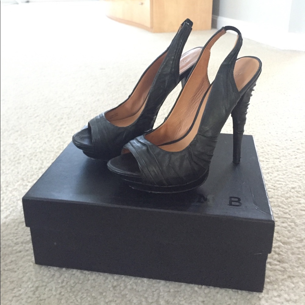 LAMB Ethel peep-toe pumps