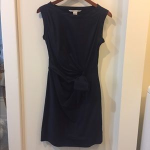 Navy DVF dress