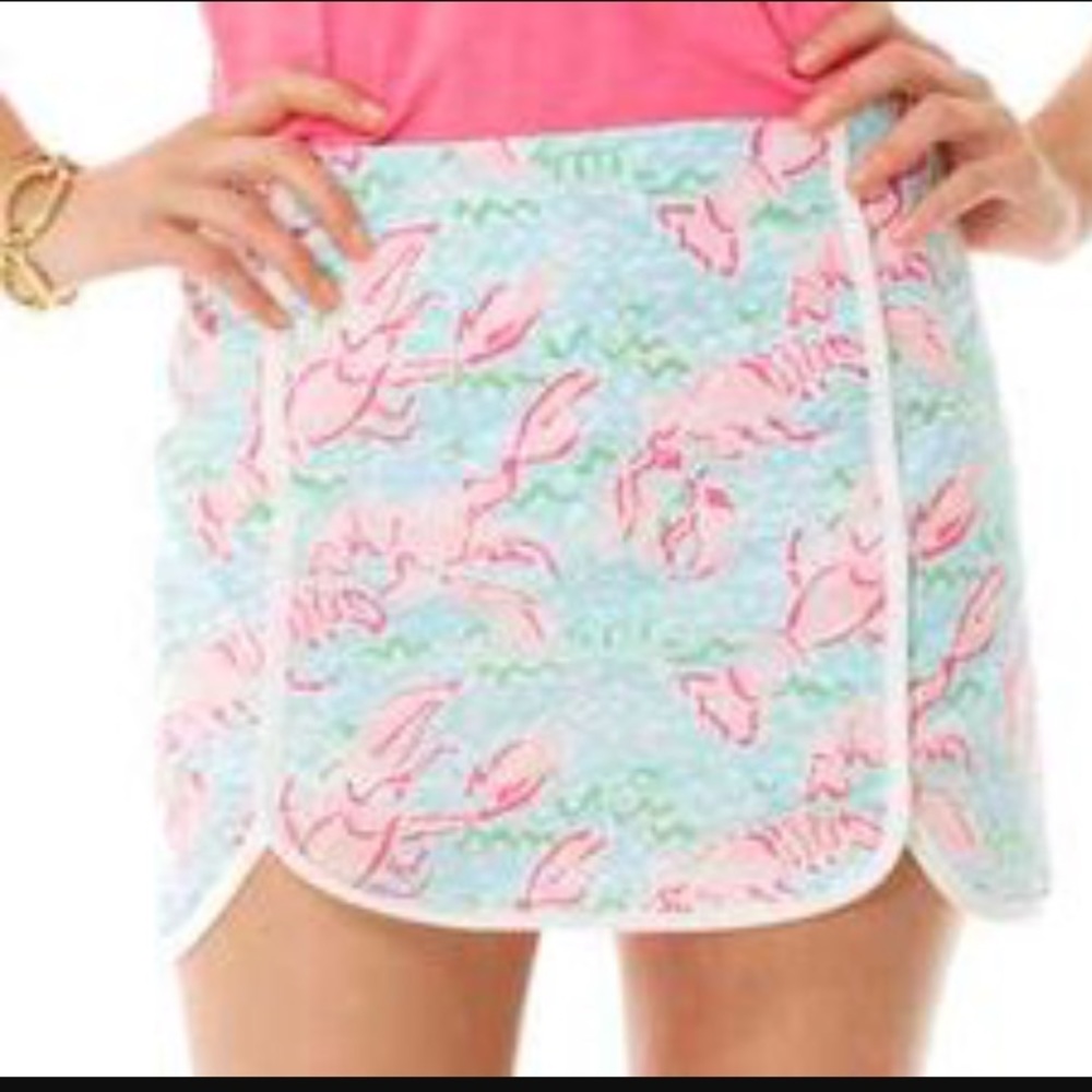 Lilly Pulitzer Cala Skort Lobstah Roll