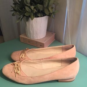 Seychelles pink ballet flats