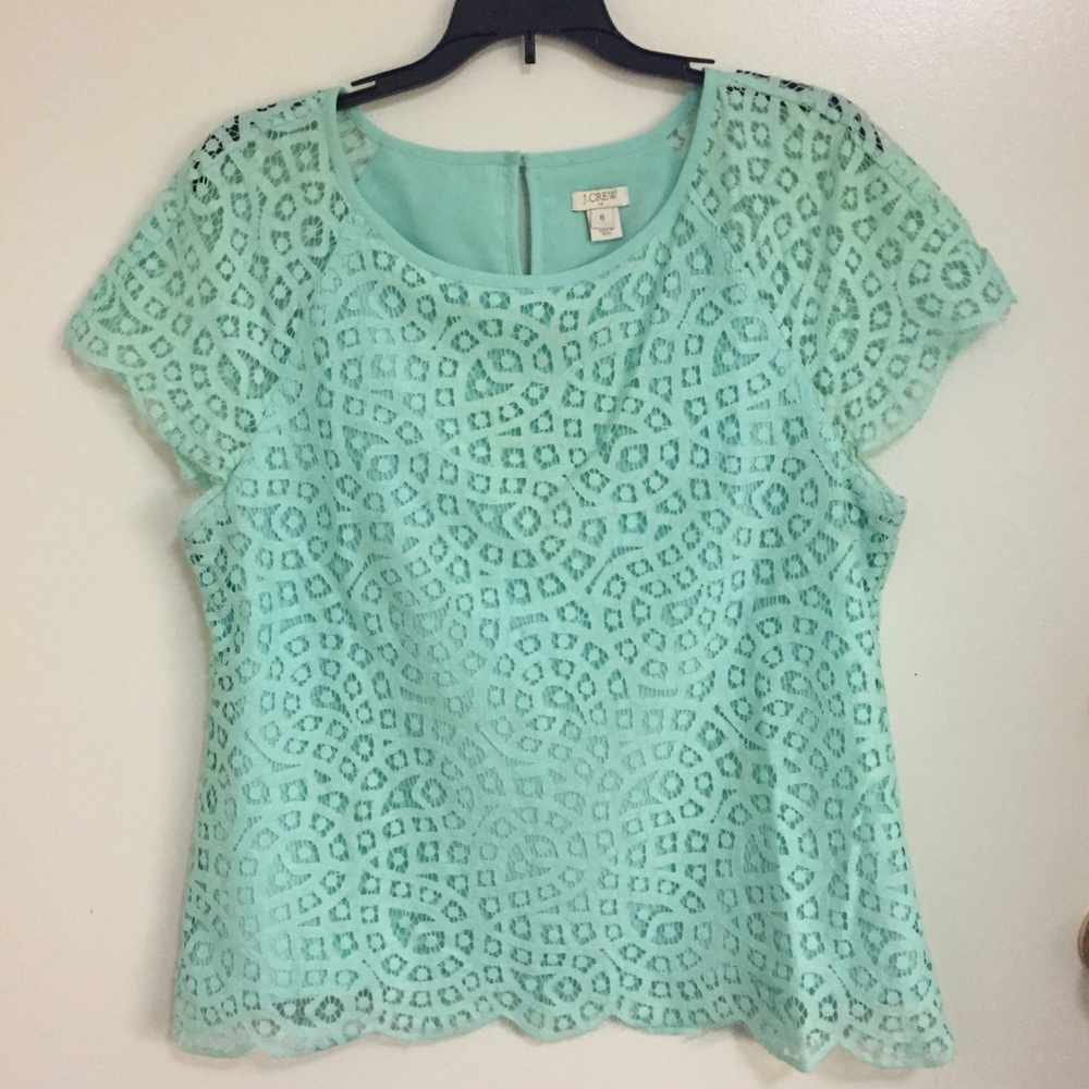 J. Crew Lace Top