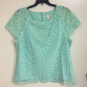 J. Crew Lace Top