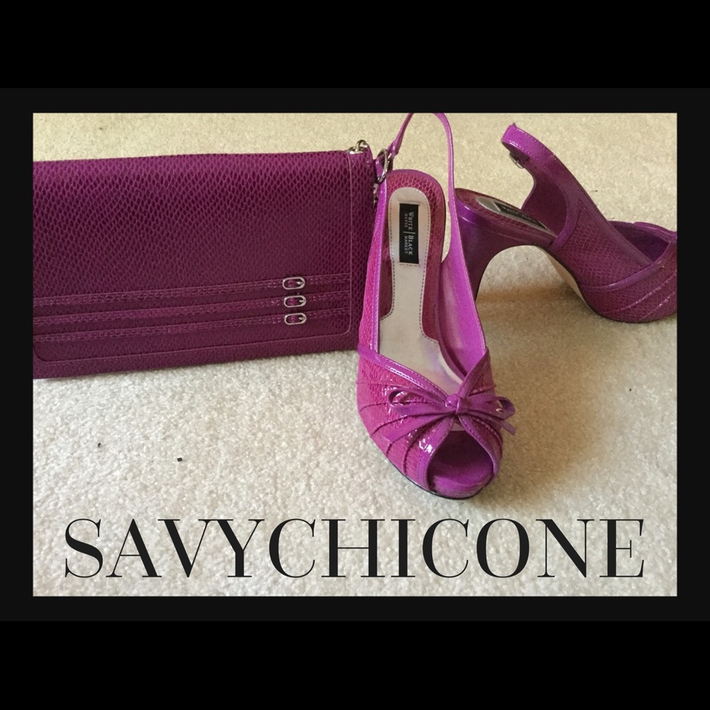 🌺REDUCED!!!!!WHBM FREE PURSE W/ SHOES