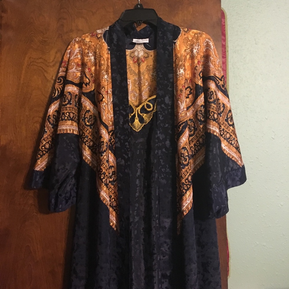 Beautiful gown and robe set